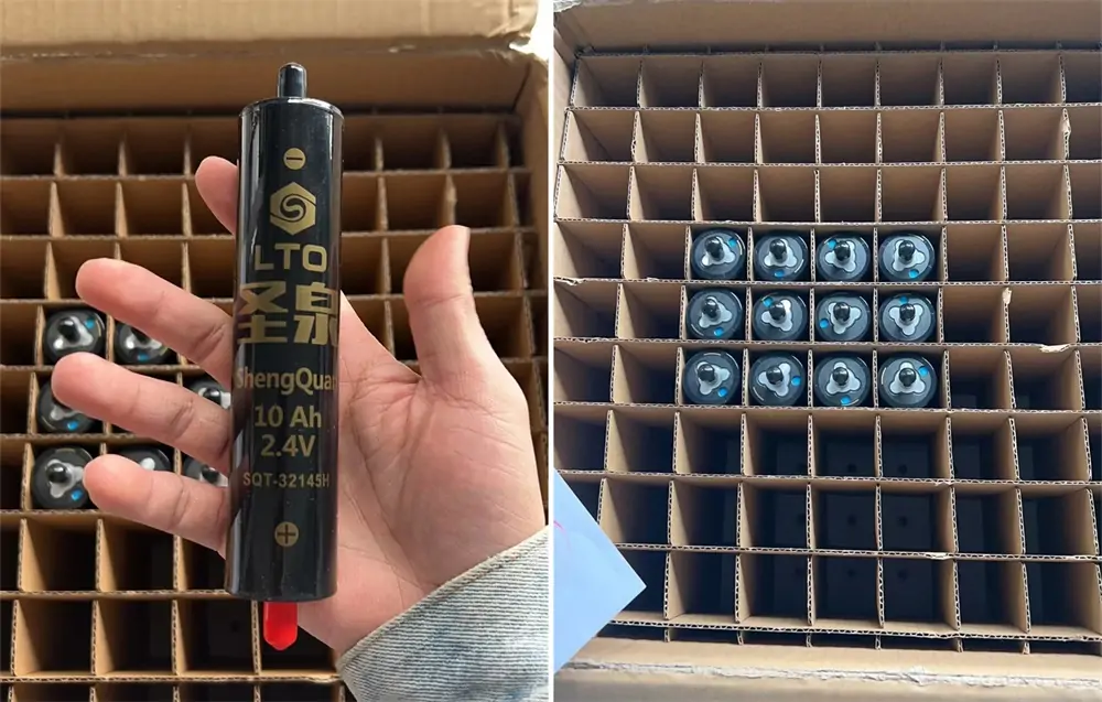 packing details of 10ah lto battery cells
