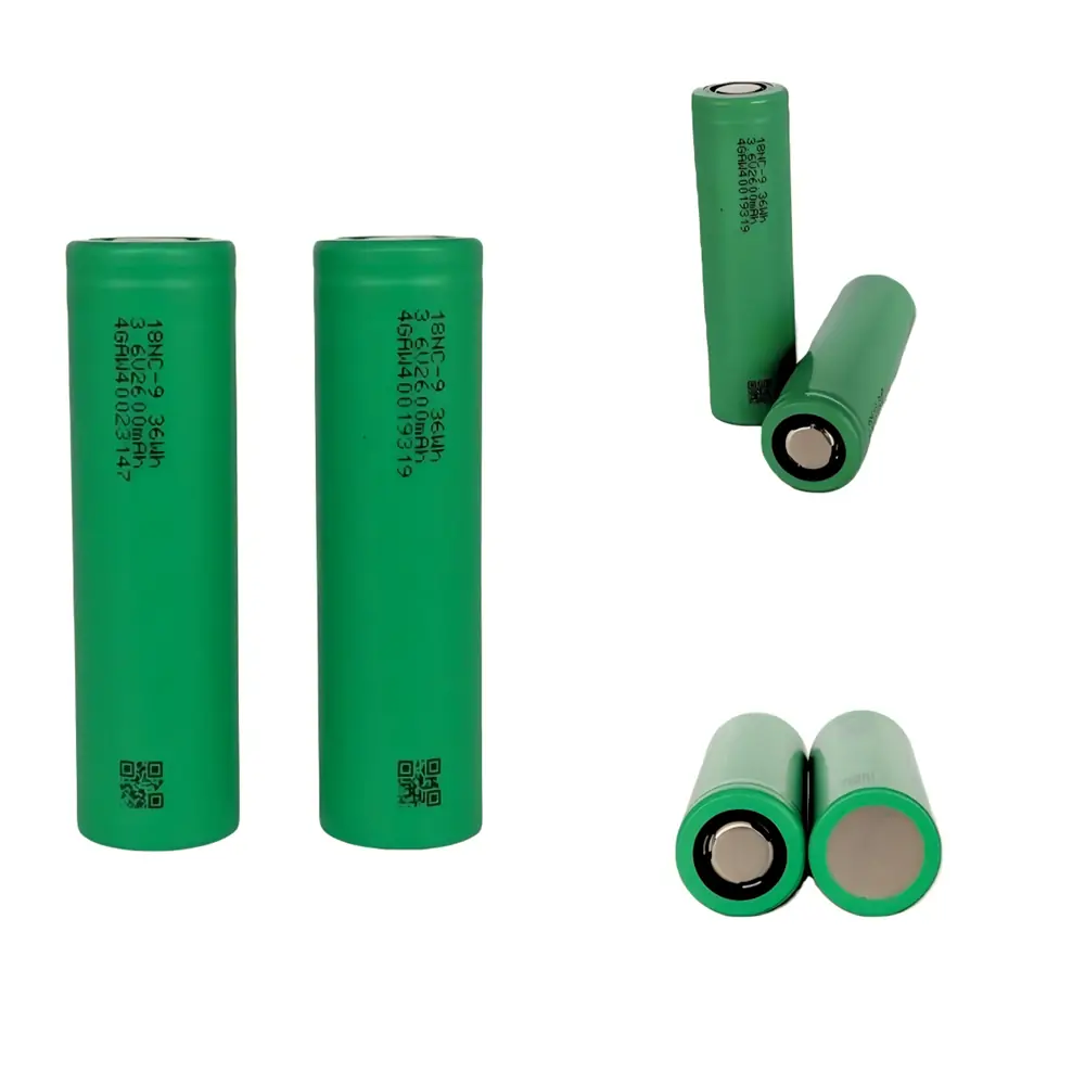 18650 3.6V 2600mAh batteries