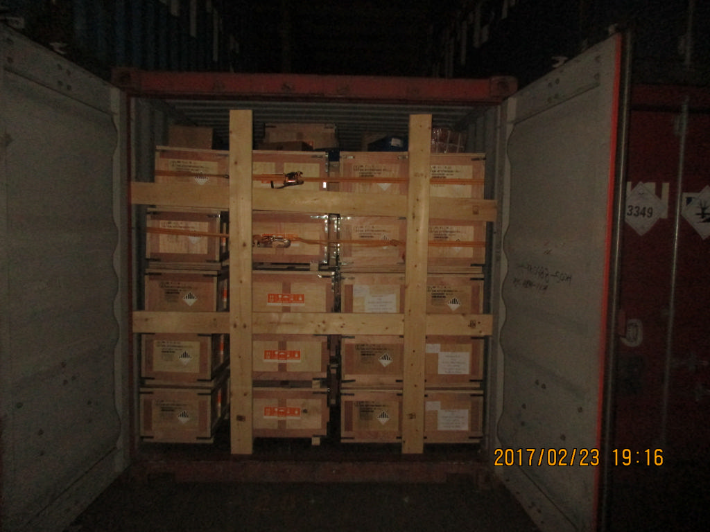 Shipment of CALB Battery to Europe