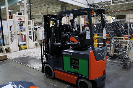 for toyota electric forklift 