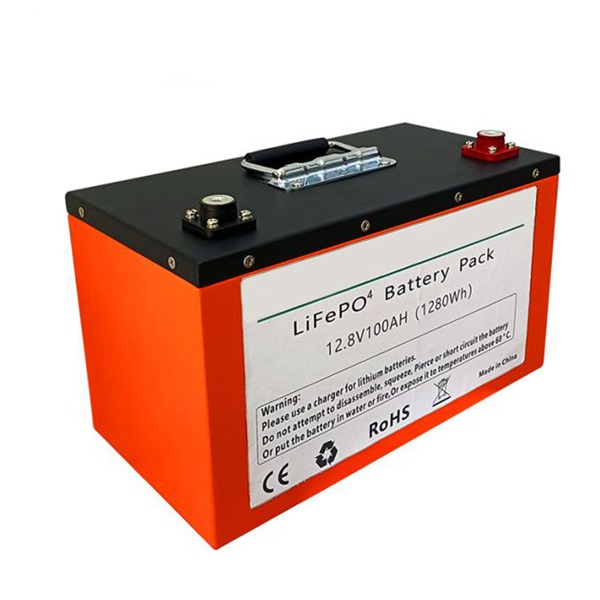 12v 100ah metal lifepo4 battery pack