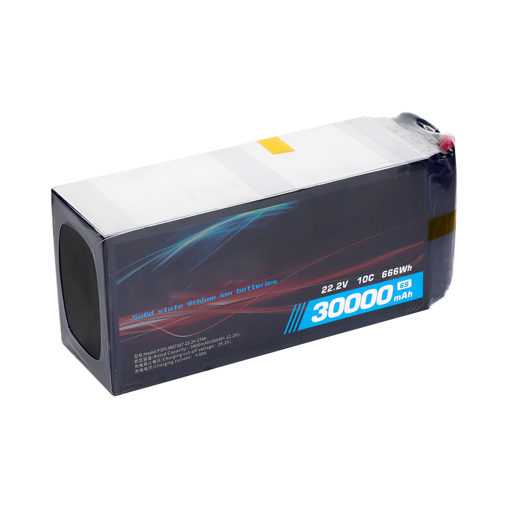 22.2V 30Ah 666Wh solid state Lithium Battery Pack