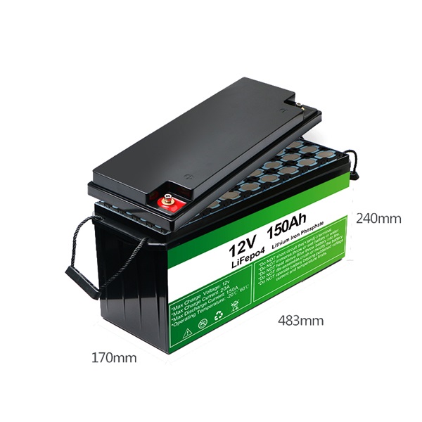 dimensions of 12v 150ah lifepo4 battery
