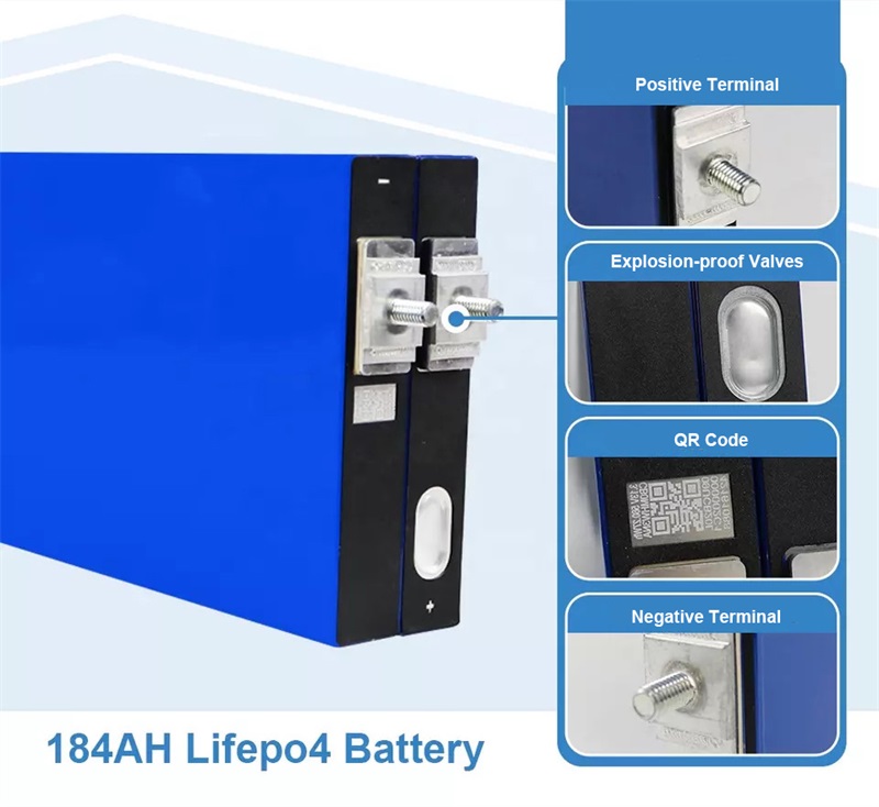 detials of 184ah lifepo4 battery