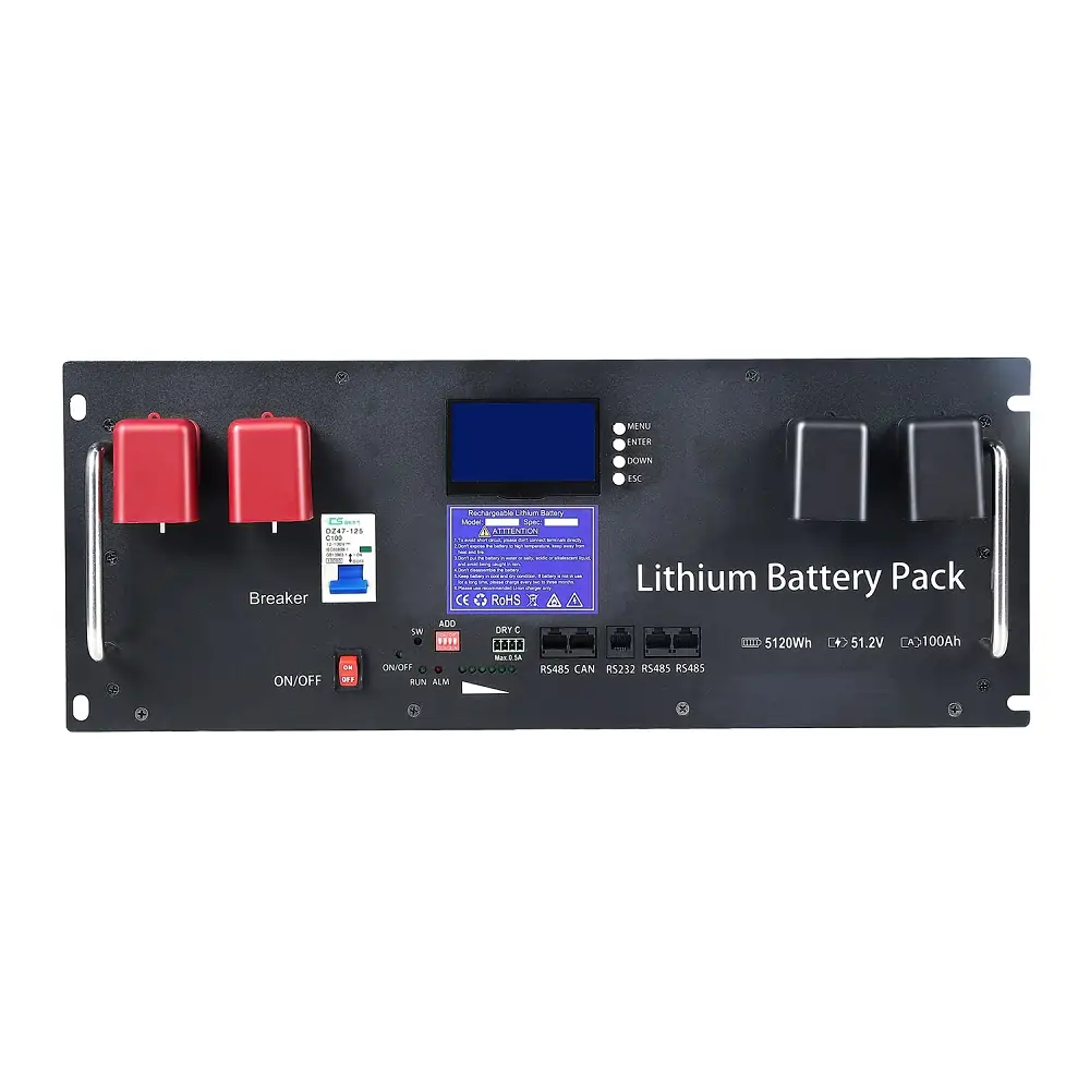 lifepo4 server rack battery