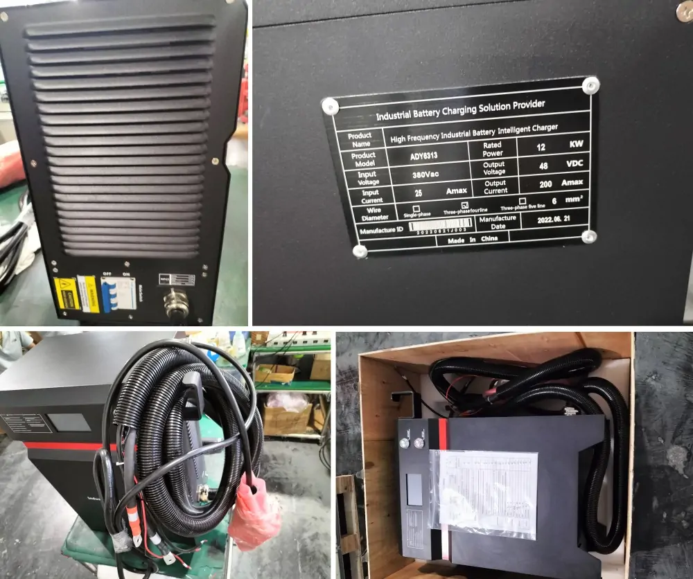 industrial forklift battery chargers