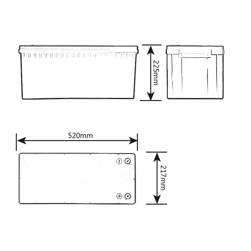 battery dimensions