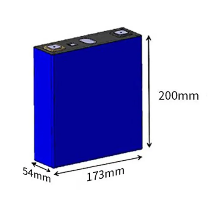 Dimension of 206ah lifepo4 cell