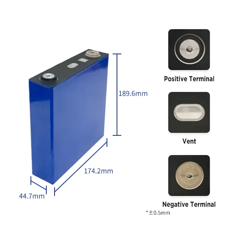 3.2V 150Ah LiFePO4 Lithium Battery Cell PF173-150A