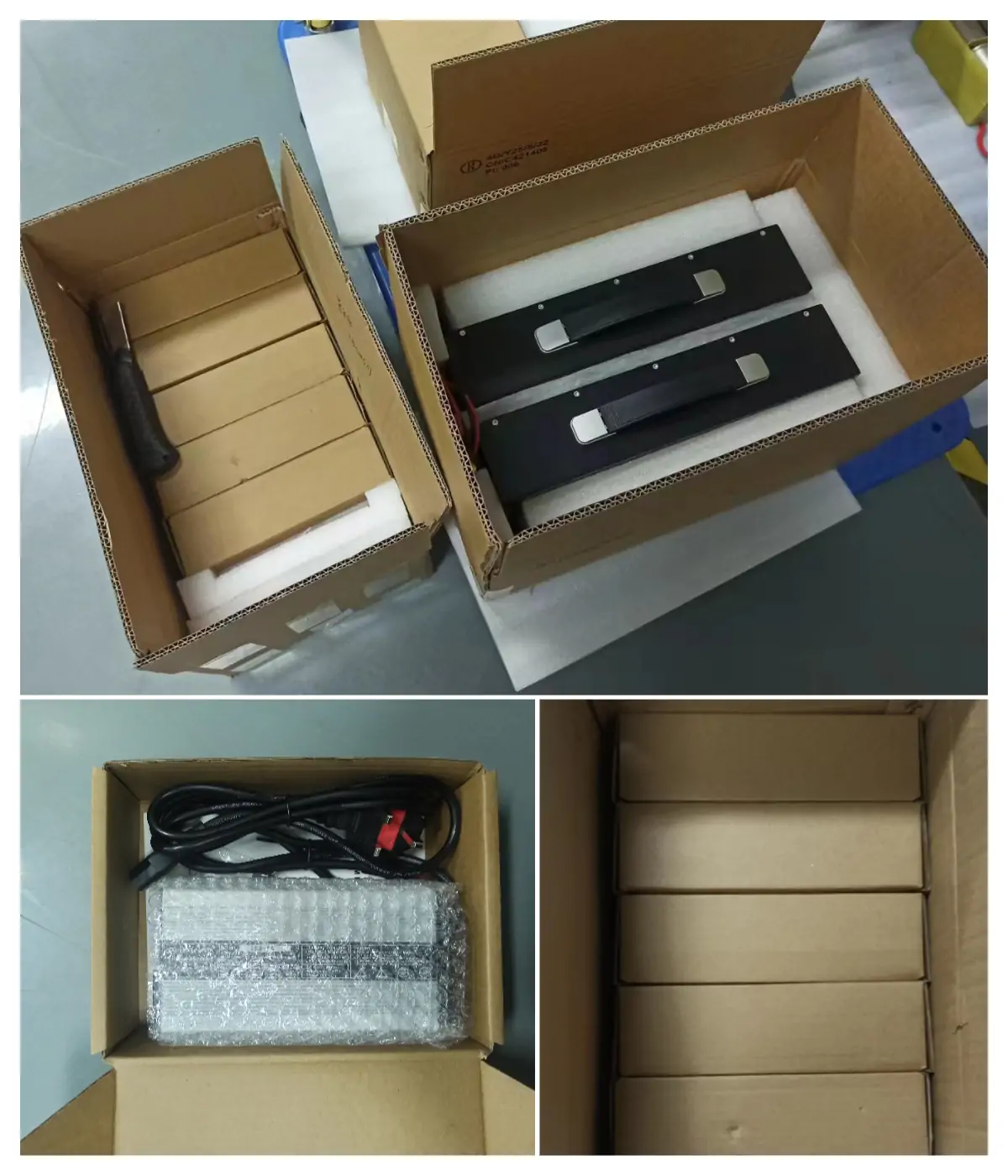 packing details of 25.6V 36Ah lifepo4 battery pack