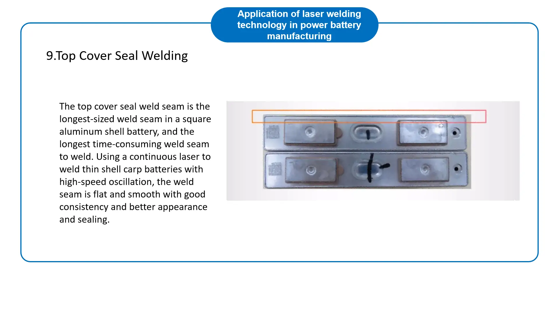 battery laser welding machine