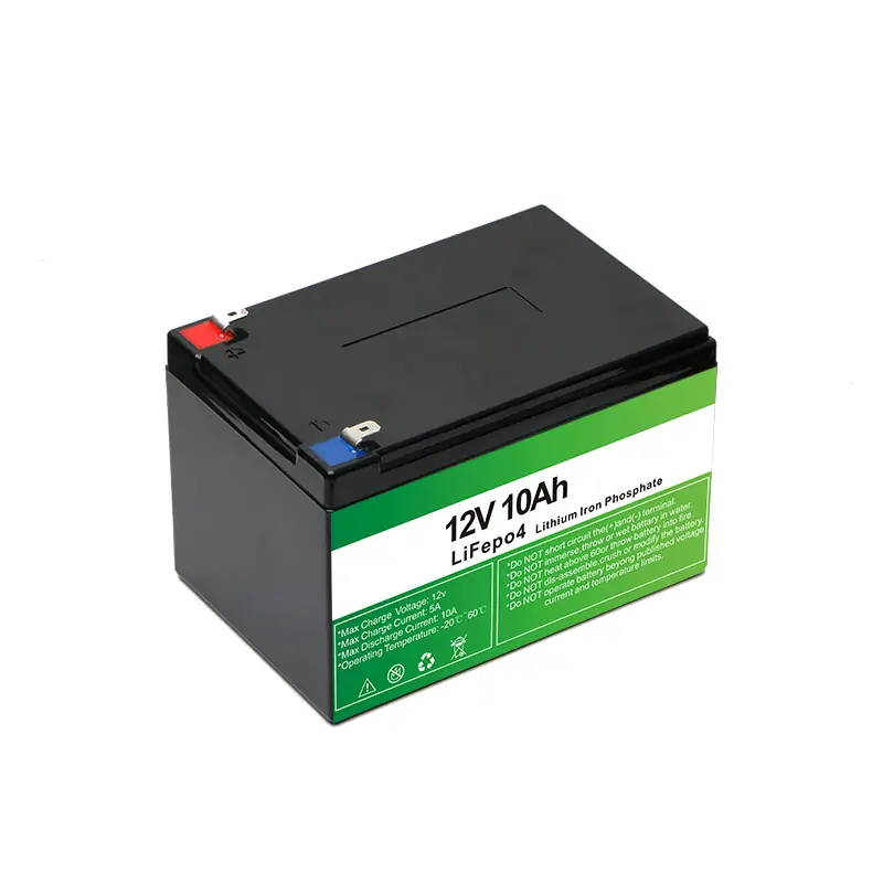 12v/12.8V 10ah LiFePO4 Battery Pack