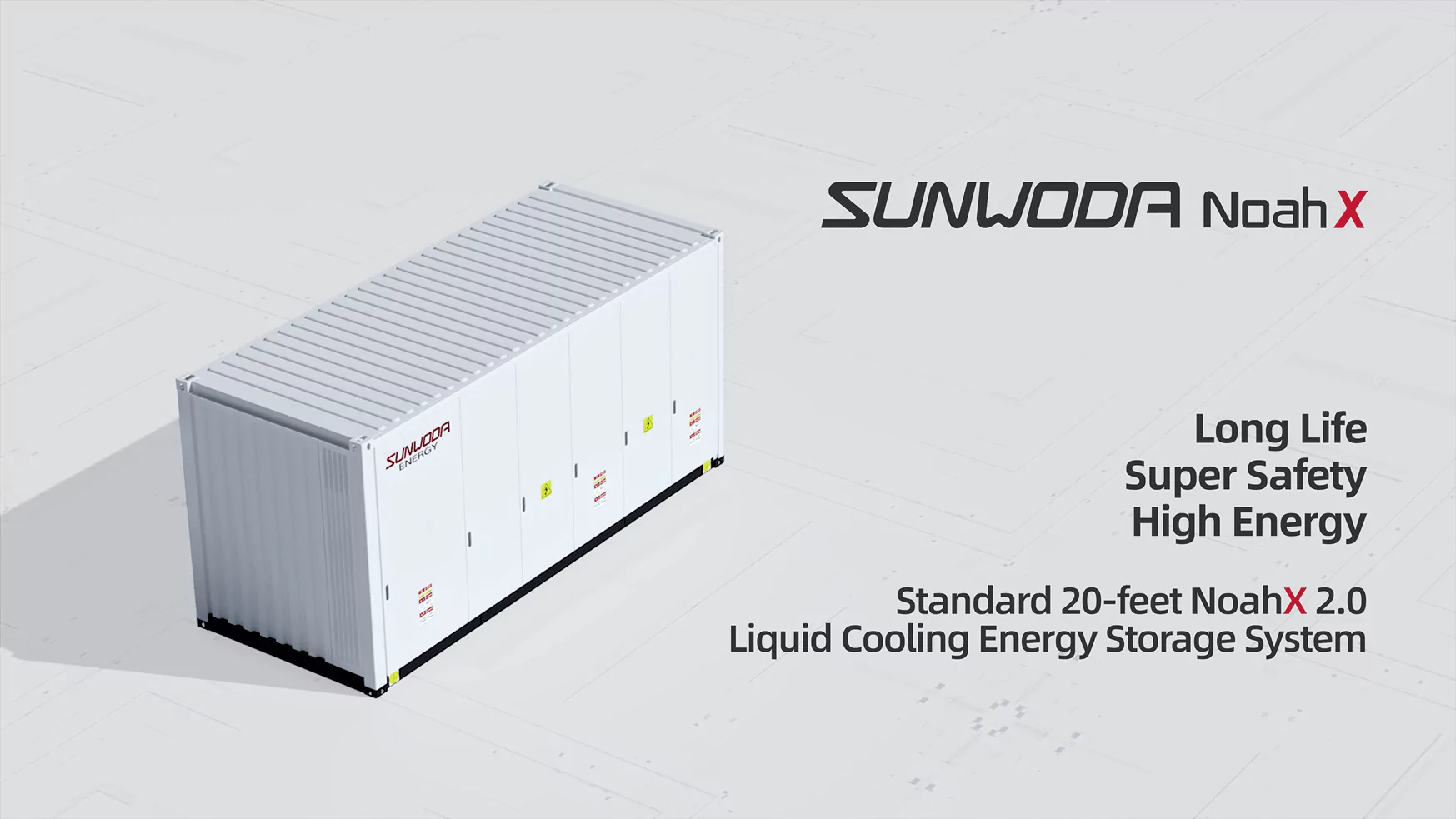 Sunwoda Energy Launches NoahX 2.0: High-Capacity Energy Storage System