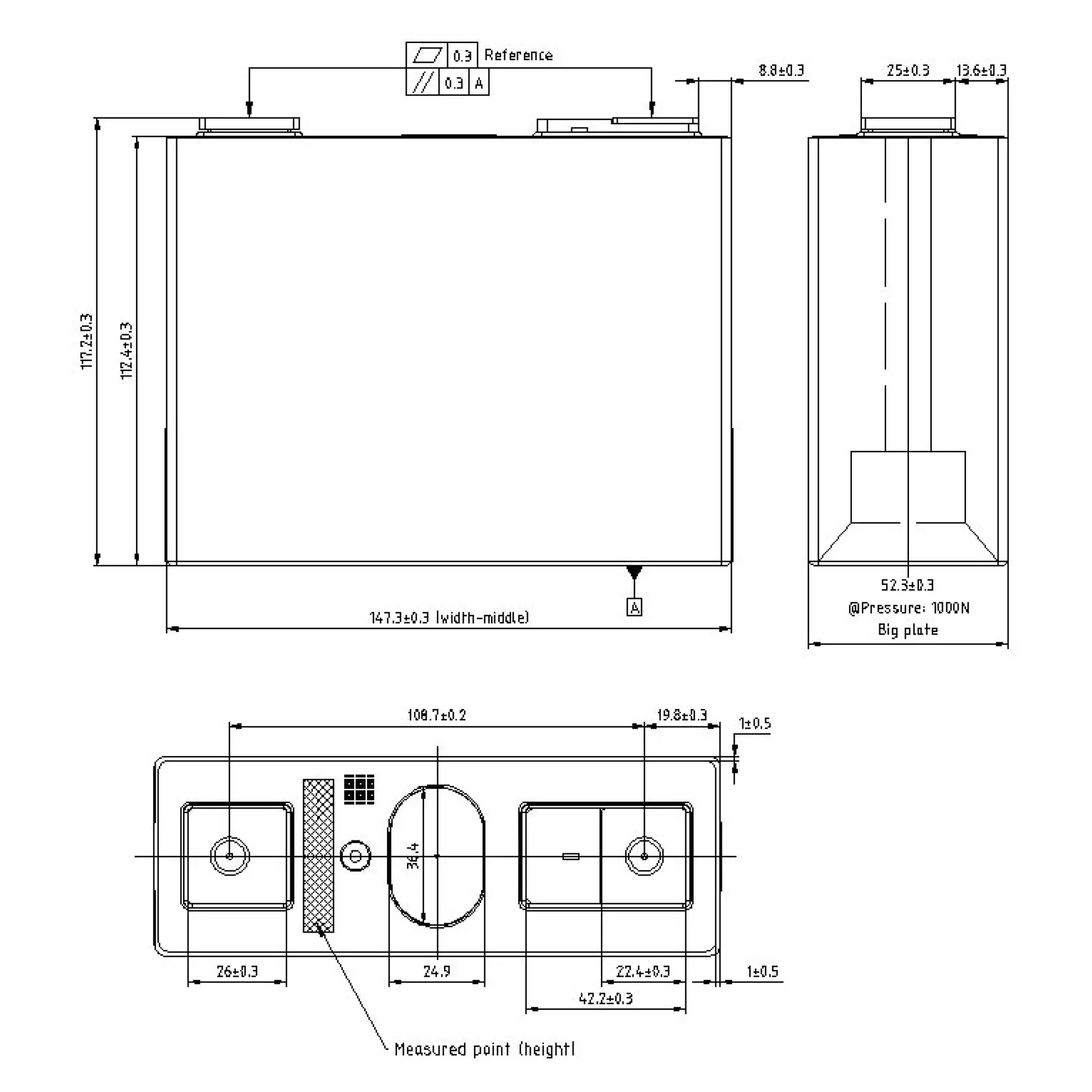 106ah lifepo4 battery cell