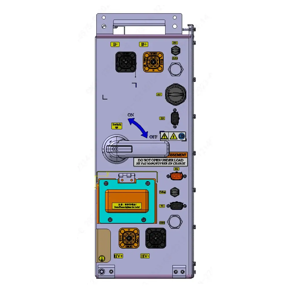 EnerOne+ Liquid Cooling Energy Storage Rack CControl Box