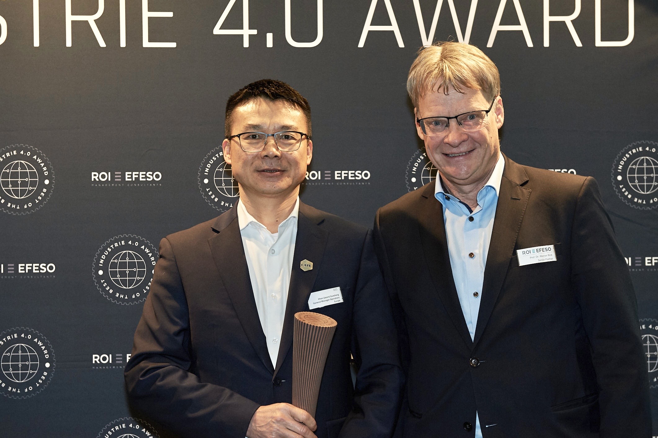 CATL wins the INDUSTRIE 4.0 AWARD 2023