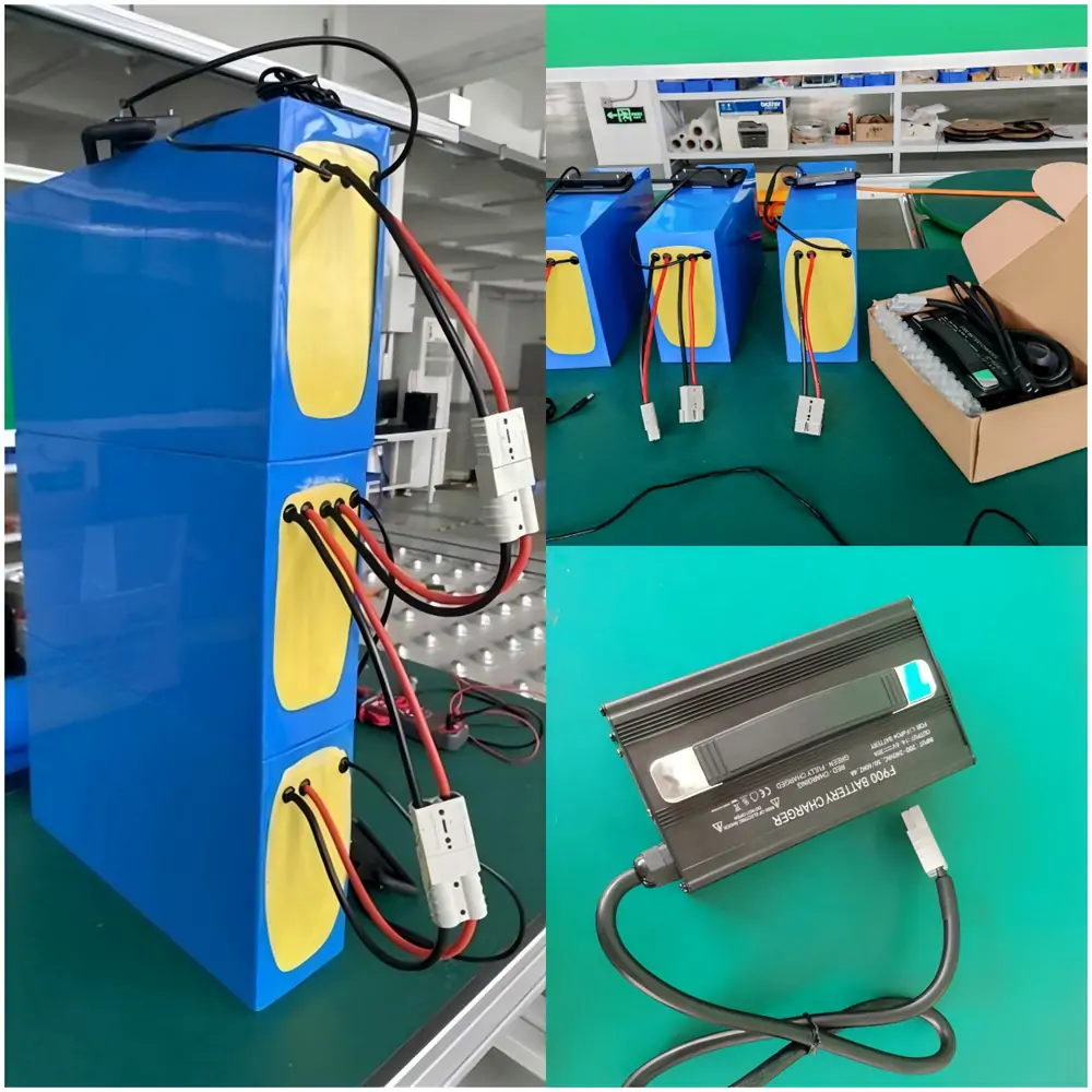 12V690Ah lifepo4 battery pack and 12V30A charger