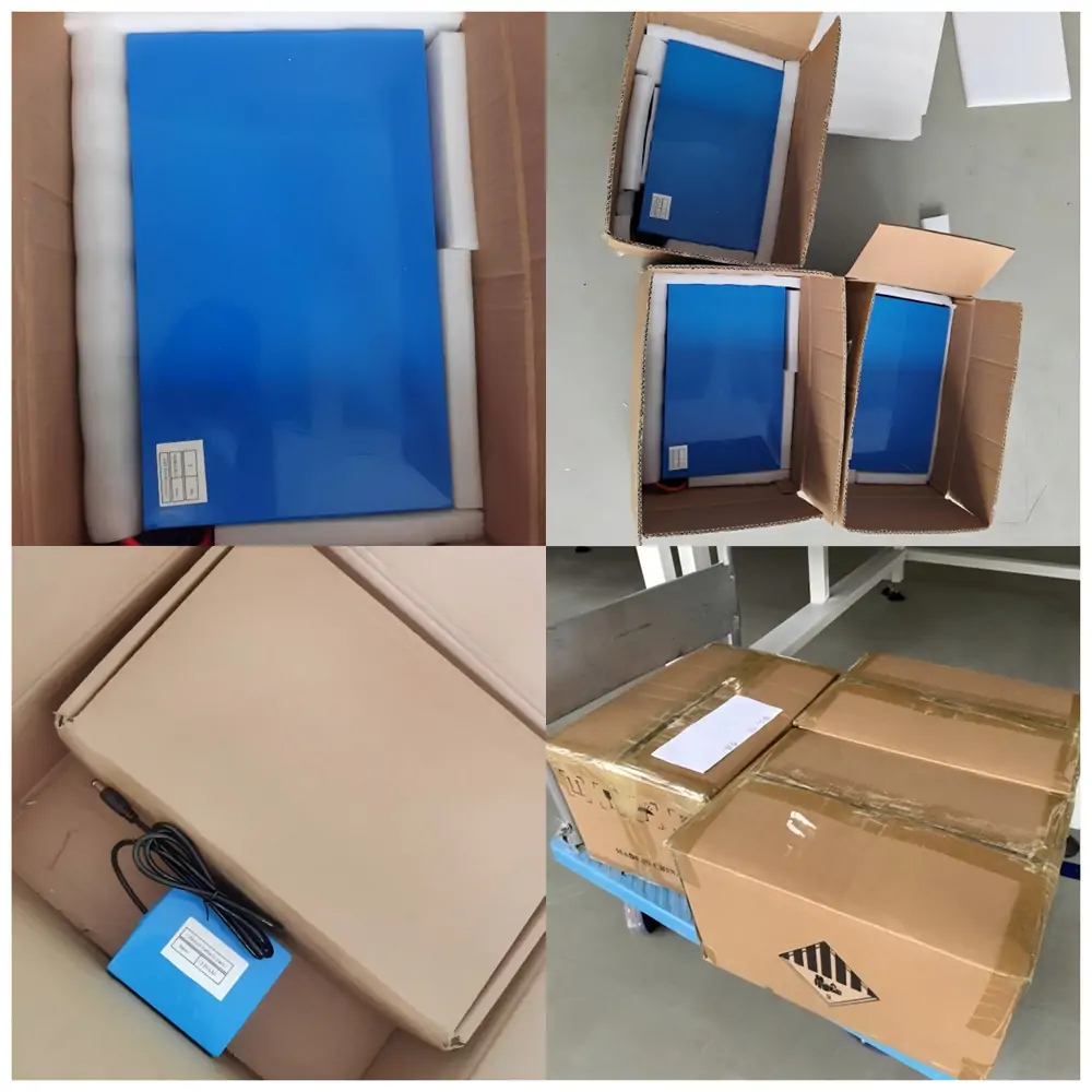 packing of battery and charger