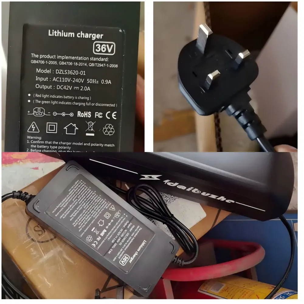 charger for 36V15Ah Ebike battery