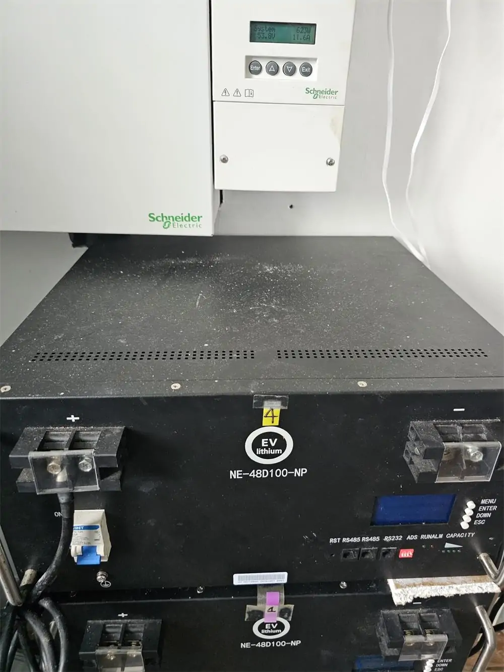 NE-48D100-NP 48V100Ah battery