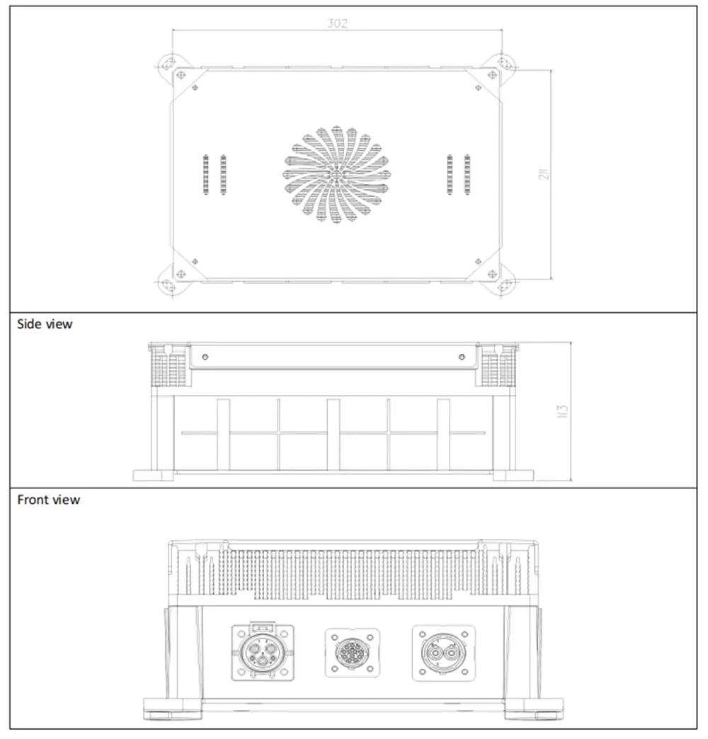 6.6KW 108V On Board Chargers