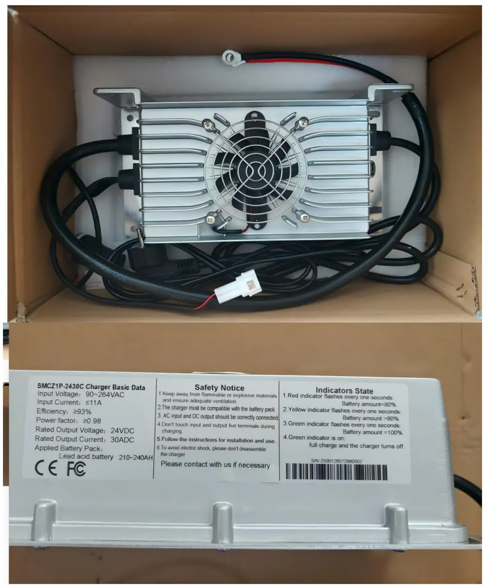 1.5KW 24V30A On Board Charger