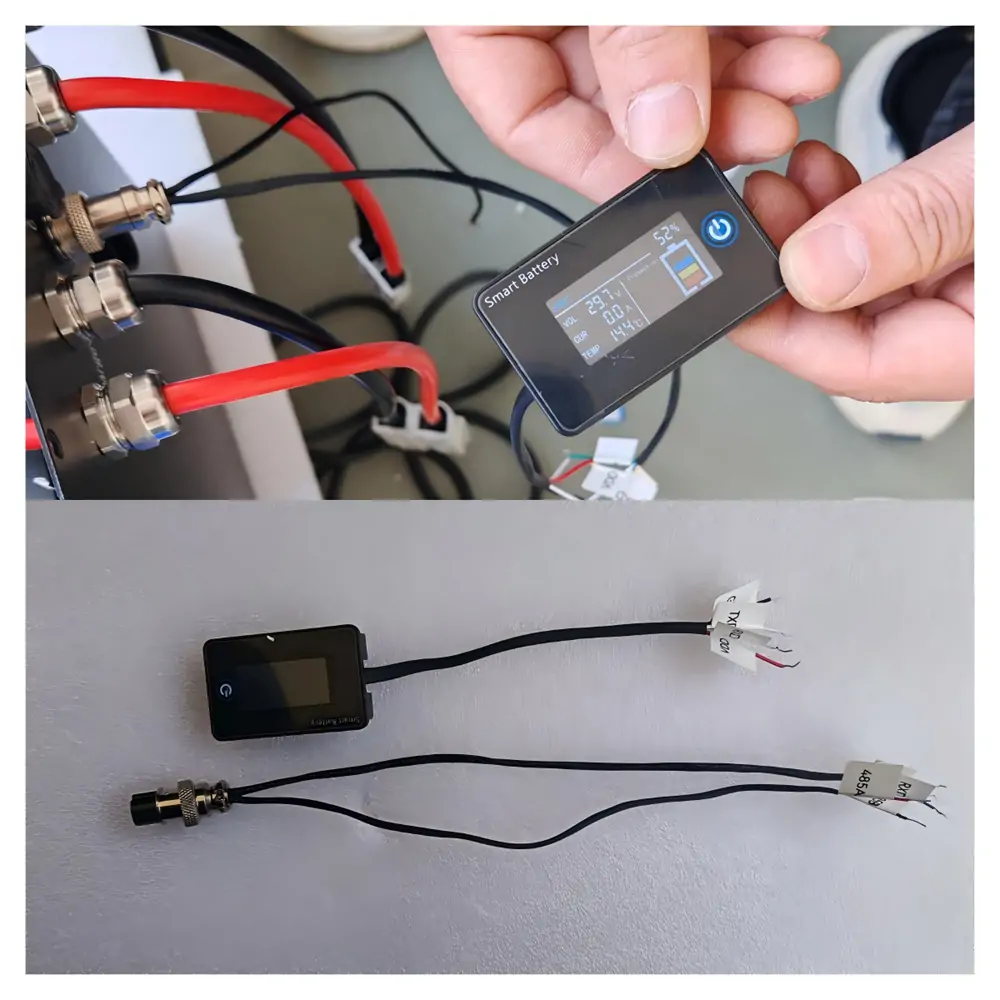 Custom 9S230Ah LiFePO4 Battery & Integrated 2KW OBC 