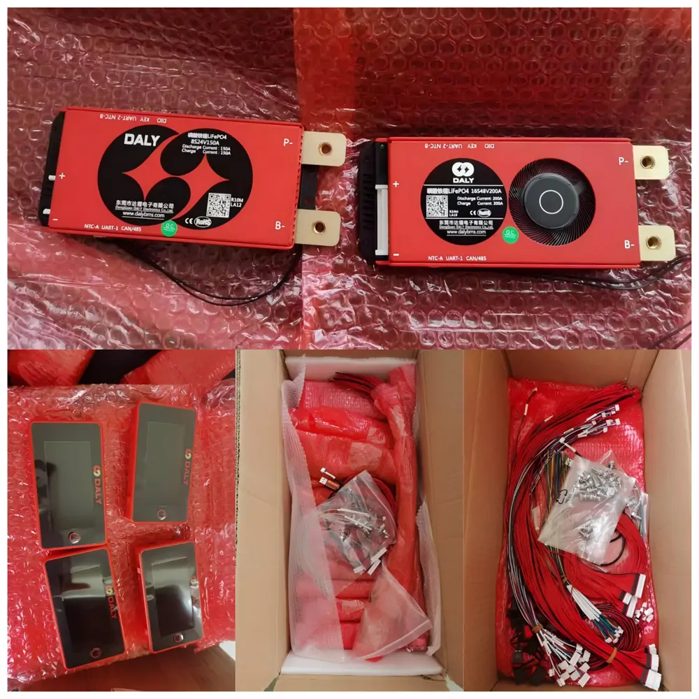 BMS 16S 48VDC 200A and 8S 24V 150A to Pakistan