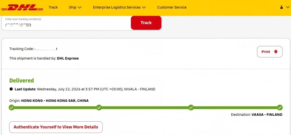 SMCZ2E-7225A battery chargers to Finland