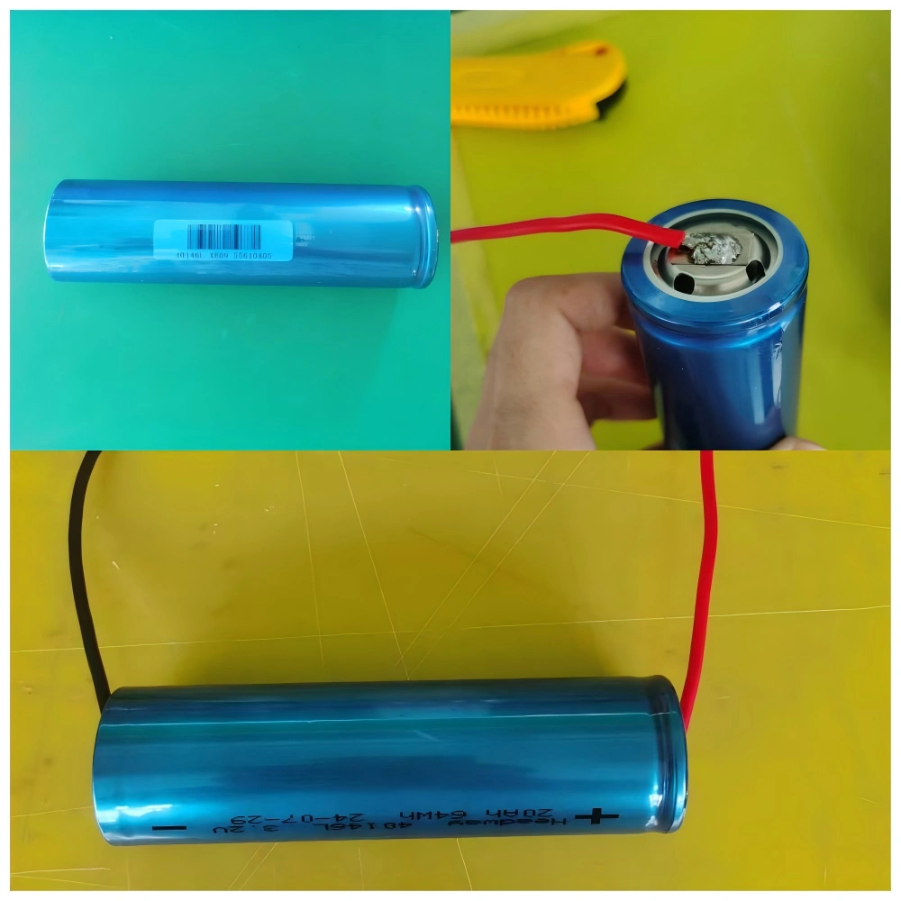 Headway 40416L 20Ah Batteries with cable to Beijing